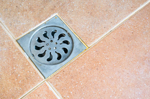 metal floor drain